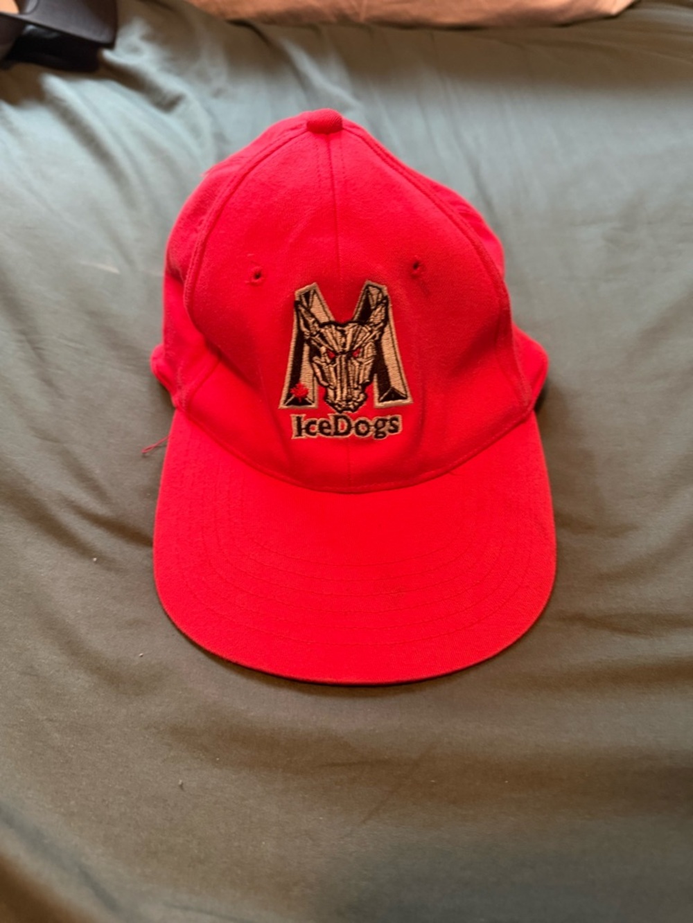 IceDogs Red Logo Baseball Cap